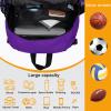 Goloni Soccer Backpack,Basketball Backpack with Ball Compartment & Shoe Compartment,Backpack for Basketball,Soccer, Football, Volleyball, Swim, Gym, Travel view 4