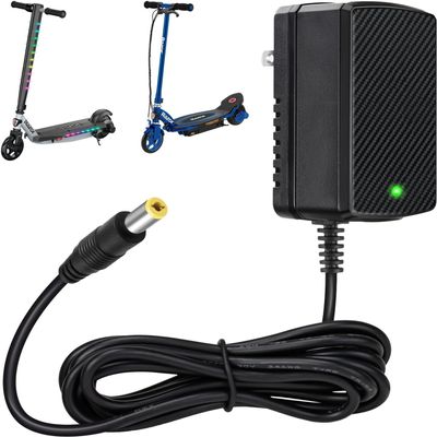 12v 1000mA Charger for Razor Power Core 90 E90 E95 95 Electric Scooter EPunk XLR8R MX125 Dirt Rocket Kidzon Bumper Car Razor Electric Ride On