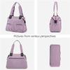 INXKED Large Capacity Waterproof Multi Pocket Shoulder Bag, Women Handbags Purses for Shoulder Bag (01,M) view 2