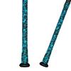 Supacaz Super Sticky Kush Neon Blue Splat Baseball Bat Tape - Softball Bat Wrap - High Performance Pro Big League Bat Grip - 1.1mm view 1