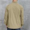 Opomelo Men's Athletic Quarter Zip Pullover Golf Hiking Running Lightweight Jacket Workout Sweatshirt With Pocket Khaki view 4