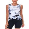 LURANEE Tank Top for Women Workout,Workout Tank Tops for Women Racerback Loose Fit Yoga Top Sleeveless Gym Shirt Running Athletic Tanks Geometry Pink S view 2