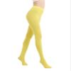 CACCICO 80D Semi Opaque Tights for Women Stretchable High Waist Womens Stockings Soft Pantyhose with 20+ Colors Yellow-L view 2