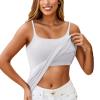 Tank Tops for Women 2025 Built in Bra Spaghetti Strap Tank Top with Built in Bra Camisole Tops for Women Built in Bra Tank Tops with Built in Bras Tank Tops with Built in Bras Plus Size view 1