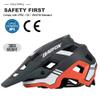 BATFOX Bike Helmet,Mountain Bike Helmet Helmets for Men Women Adults Youth (Gray, XL(61-63CM)) view 2