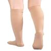 TOFLY Plus Size Leg Sleeve Support Socks, Extra Wide Calf 20-30 mmHg Knee High Compression Stockings, Opaque, Unisex, Close-Toe Soothing for Varicose Veins, Edema, Shin Splints, Nursing, Travel view 3