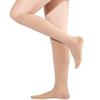 TOFLY Plus Size Leg Sleeve Support Socks, Extra Wide Calf 20-30 mmHg Knee High Compression Stockings, Opaque, Unisex, Close-Toe Soothing for Varicose Veins, Edema, Shin Splints, Nursing, Travel view 4