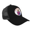 WOLEN vf 11 red Ripper Baseball Cap Adjustable Mesh Trucker Hat, Black view 1