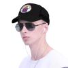 WOLEN vf 11 red Ripper Baseball Cap Adjustable Mesh Trucker Hat, Black view 4