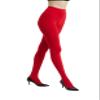 CACCICO 80D Semi Opaque Tights for Women Stretchable High Waist Womens Stockings Soft Pantyhose with 20+ Colors Red-S view 2