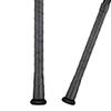 Supacaz AirShox Black Baseball Bat Tape - Softball Bat Wrap - High Performance Pro Big League Bat Grip - 2mm view 1