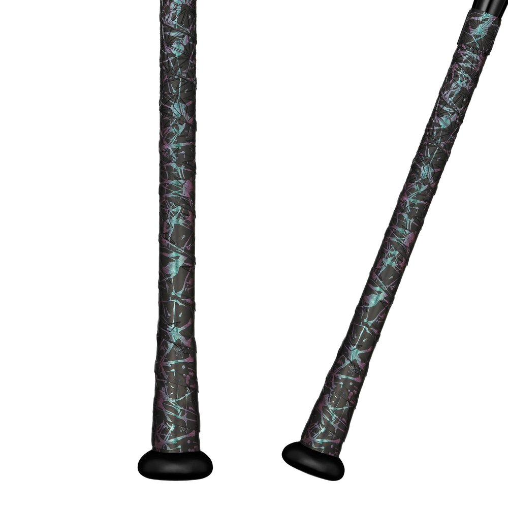 Supacaz Super Sticky Kush Oil Slick Splat Baseball Bat Tape - Softball Bat Wrap - High Performance Pro Big League Bat Grip - 1.1mm