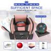 Goloni Bowling Ball Bag for Singer Ball with Padded Ball Holder, 2 Pockets fit Bowling Shoes Up to Mens Size 14 and Accessories view 2