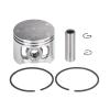 LBXKJQ 45mm Chainsaw Piston Kit Cylinder Piston Set Pin Ring Kit Fit for 5800 58CC Chainsaw Spare Parts Piston Kit view 1