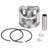 LBXKJQ 45mm Chainsaw Piston Kit Cylinder Piston Set Pin Ring Kit Fit for 5800 58CC Chainsaw Spare Parts Piston Kit view 4