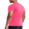Zengjo Running Shirts for Men Hi Vis Quick Dry(Neon Pink,Small) view 2
