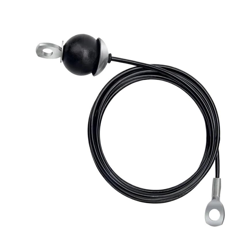 Cosyhat XLJP 1.4M/1.8M/2M/2.5M Steel Wire Rope DIY Heavy Duty Multi Gym Cable Fitness Pulley Machine Home Fitness Exercise Equipment Accessories (Color : 1.4m)
