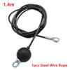 Cosyhat XLJP 1.4M/1.8M/2M/2.5M Steel Wire Rope DIY Heavy Duty Multi Gym Cable Fitness Pulley Machine Home Fitness Exercise Equipment Accessories (Color : 1.4m) view 2