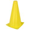 Pilipane Multi Purpose Sports Training Cone Set of 10 Long-Lasting Yellow Cones for Football Basketball Skateboarding, Long-Lasting Sports Cone Yellow view 4