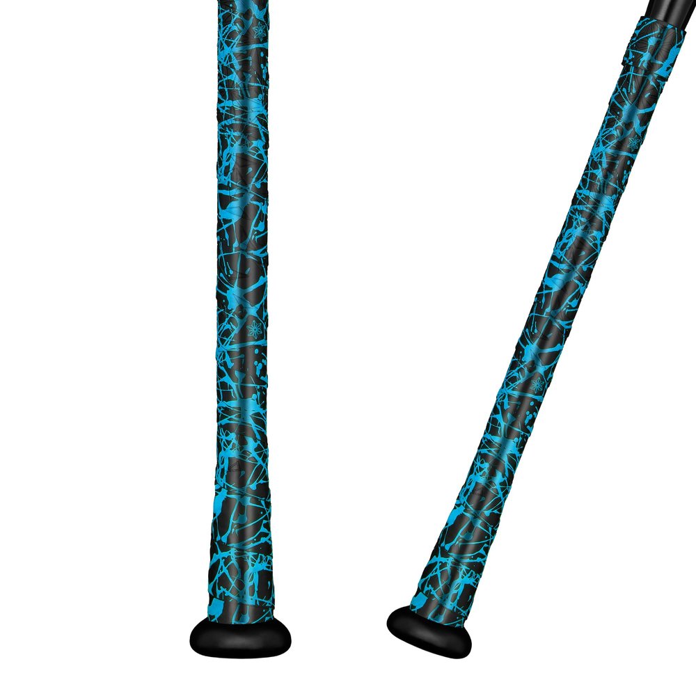 Supacaz Supakush - Splat Blue Refractor 1.75mm - Baseball Bat Grip