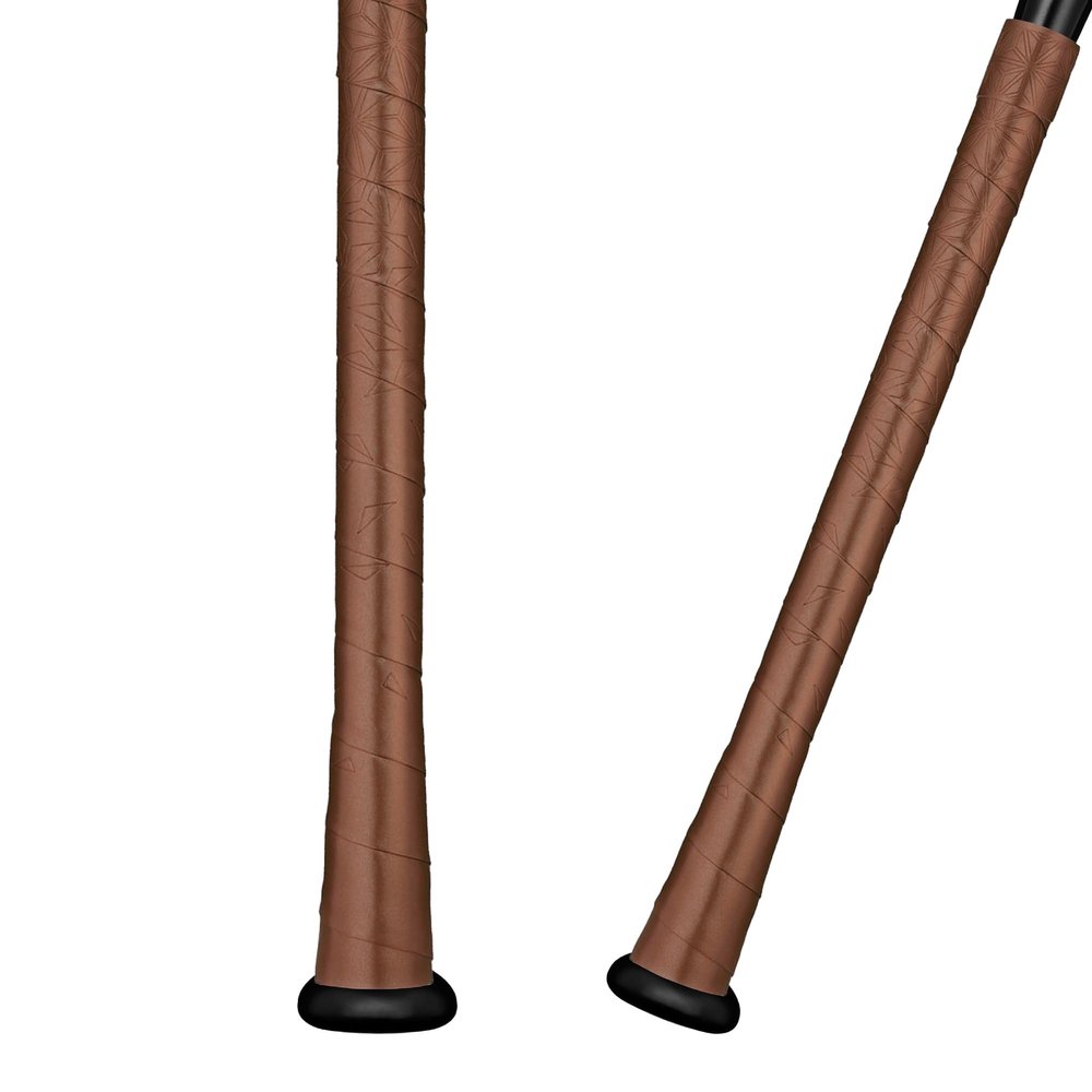 Supacaz Super Sticky Kush Coffee Baseball Bat Tape - Softball Bat Wrap - High Performance Pro Big League Bat Grip - 1.1mm