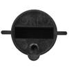 6pcs Black White Plastic Cup Plug Surfboard Round Fin Plug G5 Box Fin Plug ew Key for Surfing Accessories (Black),Rowing view 3