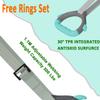 GLANT Gymnastic Kip Bar,Horizontal Bar for Kids Girls Junior,3' to 5' Adjustable Height,Home Gym Equipment,Ideal for Indoor and Home Training,1-4 Levels,300lbs Weight Capacity view 2