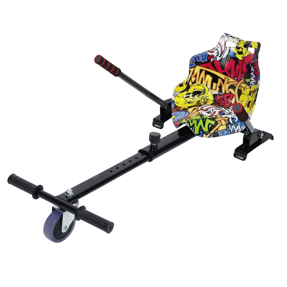 Makamsui Hoverboard Seat Attachment Go-Kart Fit for 6.5-10 Hoverboards, Hoverboards Go Kart Attachment for Kids & Adults, Accessory for Self Balancing Scooter Camouflage