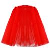 Sinalty Red Layered Tutu Dance Skirt Rave 1920s Ballet Skirts Costume Dress Tutus for Women and Girls view 3