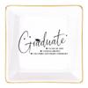 Personalized Jewelry Dish Graduation Gifts for Her 2025 Custom Trinket Tray Customized Ceramic Ring Plate Graduation Gift for Sister, Daughter or Best Friend High School College Graduate Style 07 view 1