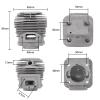 LBXKJQ 44mm Cylinder Piston Ring Gasket Set for 44-5 view 2