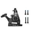 Akantor Road Bike Mechanical Disc Brakes DB-700 Bilateral Brake Piston Pull-by-Wire Brake Flat Mount Caliper Bicycle Accessories for Road/Cyclocross/Folding Bike (Rear Brake) view 1