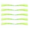 PATIKIL Crystal Flash Fly Fishing Line Fly Tying Material, 5Pcs 150 Strands Holographic Tinsel Dry Flies Decorating Accessories for Making Fishing Hook Lure Flies, Fluorescent Green view 1