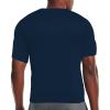 HYCOPROT Men's Compression Shirts Short Sleeve Athletic Workout T-Shirt Cool Dry Sports Baselayer Running Undershirts Tops Navy view 3