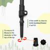 Trekology Trekking Pole Accessory Set  Bundle Tips for Concrete & Flat Roads  Durable Replacement Tips for Hiking Poles, Walking Sticks & Trekking Poles (4Tips & 2Mud Baskets) view 4