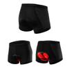 Towintec Mens Cycling Underwear Shorts 5D Gel Padded Bike Bicycle MTB Liner Undershorts Breathable Shockproof Quick-Drying Motorcycle Underpants (Black Line,XL) view 3