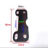 XIBANY Motorized Scooter Scooter Brake Caliper Bracket for KUGOO G2 PRO 10 Inch Electric Scooter Disc Brake Fixing Plate Accessories Motorized Scooter view 2