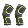 Mcolics Compression Knee Brace for Women Men - 2 Pack Knee Compression Sleeve Support for Running Walking Knee Pain Arthritis (Green,Medium) view 1