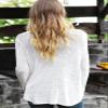 Women American Flag Sweater 4th of July Patriotic Pullover Sweatshirt Knitted USA Independence Day Top(B 66 White,L) view 4