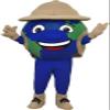 The Earth Globeh Mascot Costume Adult Size for Men & Women with Built-in Fan Inside the Head view 1