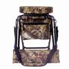 AUSCAMOTEK 360-Degree Swivel Hunting Chair with Thick Cushion - Foldable and Portable Camo Chair for Outdoor Hunting-Woodland Camo view 4