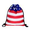 KEDMOT American Flag Drawstring Backpack Lightweight Gym Sack Drawstring Bag Yoga Travel String Bag for Mens Women (style-2) view 1