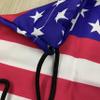 KEDMOT American Flag Drawstring Backpack Lightweight Gym Sack Drawstring Bag Yoga Travel String Bag for Mens Women (style-2) view 3