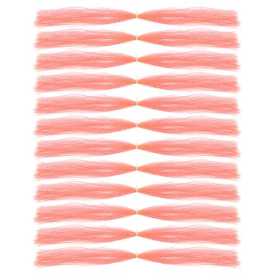 PATIKIL Crystal Flash Fly Fishing Line Fly Tying Material, 12Pcs 250 Strands Dry Flies Decorating Accessories for Making Fishing Hook Lure Flies, Pink