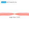 PATIKIL Crystal Flash Fly Fishing Line Fly Tying Material, 12Pcs 250 Strands Dry Flies Decorating Accessories for Making Fishing Hook Lure Flies, Pink view 2