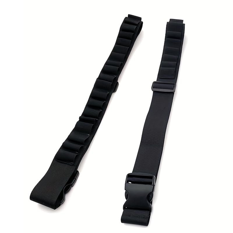 12G shotgun belt for 29 rounds (53.15 "x 1.97") (Black)