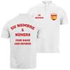 lepni.me Mens Spain Football Polo Shirt Name and Number, Spanish Flag Badge Personalised Jersey, European Championship 2024 (3XL White Multi Color) view 1