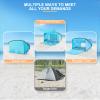 Beach Tent with Canopy, Beach Cabana Sun Shelter for 4-6 Person, Lightweight Portable Beach Cabana with UPF 50+ Sun Shelter and Ventilation Windows, Ideal for Family Fun and Outdoor Camping view 3