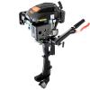 6HP Outboard Motor, 4 Stroke Heavy Duty Outboard Motor Boat Engine with Air Cooling System,140CC Heavy Duty Outboard Motor Fishing Boat Engine view 1