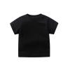 Toddler Baby Boys Girls Solid Color Short Sleeve T-Shirts Casual Crewneck Tops Tees Shirts Summer Clothes (Black, 2-3 Years) view 1